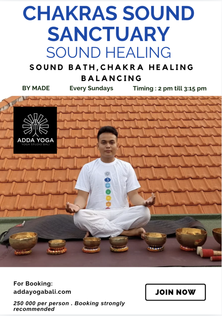Sound healing Bali
